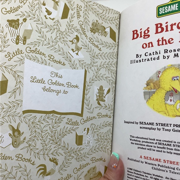Little Golden Book 4 Pack Sesame Street Book Bundle - Picture 12 of 13